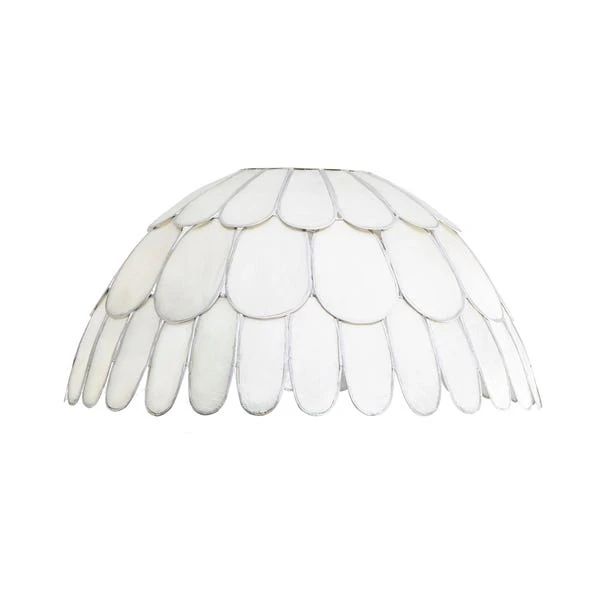 Capiz 3 Tiered Easy Fit Pendant Shade 4 Capiz 3 Tiered Easy Fit Pendant Shade - Image 4