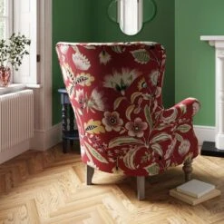 Charbury Joy Floral Print Occasional Armchair -ELEND SHOP 30837398 alt06