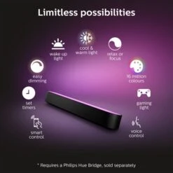 Philips HUE Play Set Of 2 Smart LED Light Bars 26 Philips HUE Play Set Of 2 Smart LED Light Bars -ELEND SHOP 30838341 alt02