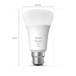 Set Of 2 Philips HUE Smart 9.5W BC GLS LED Dimmable Bulbs 6 Set Of 2 Philips HUE Smart 9.5W BC GLS LED Dimmable Bulbs -ELEND SHOP 30838352 alt02