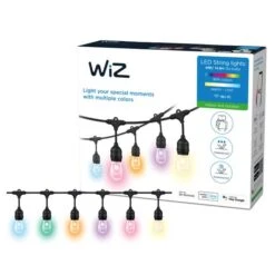 WiZ 48ft Smart Ambient Outdoor Festoon Lights