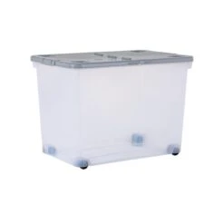 Wham Set Of 2 Wheeled Boxes & Lids, 80L -ELEND SHOP 30839242 alt02