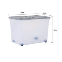 Wham Set Of 2 Wheeled Boxes & Lids, 80L -ELEND SHOP 30839242 alt05