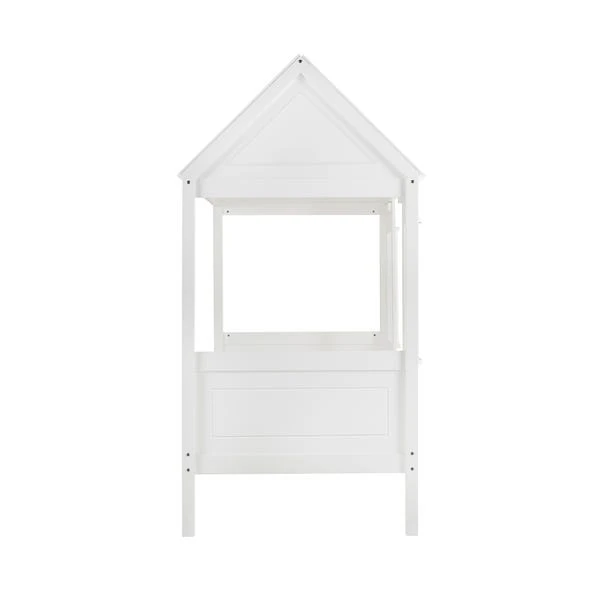 Kids Treehouse Bed, White 8 Kids Treehouse Bed, White - Image 8