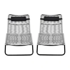 Set Of 2 Rio Rattan Sun Loungers 7 Set Of 2 Rio Rattan Sun Loungers -ELEND SHOP 30845574 alt02