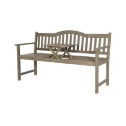 Richmond Acacia Wood Bench With Pop Up Table -ELEND SHOP 30845589 alt01