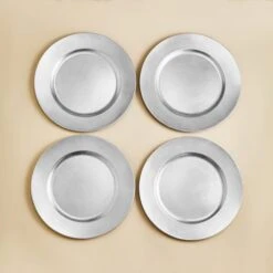Set Of 4 Charger Plates