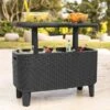 Keter Bevy Bar Ice Bucket Table