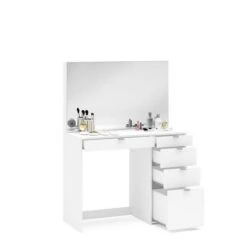 Demi 5 Drawer Dressing Table With Mirror -ELEND SHOP 30849072 alt03