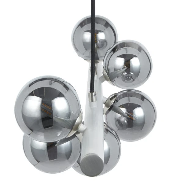 Blair Grey Metal 6 Light Diner Ceiling Light 4 Blair Grey Metal 6 Light Diner Ceiling Light - Image 4
