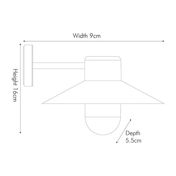 Carina Outdoor Wall Light 5 Carina Outdoor Wall Light - Image 5