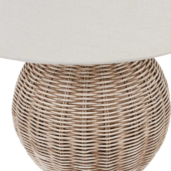 Raffles Rattan Table Lamp 4 Raffles Rattan Table Lamp - Image 4