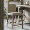 Rhewl Set Of 2 Bar Stools, Linen