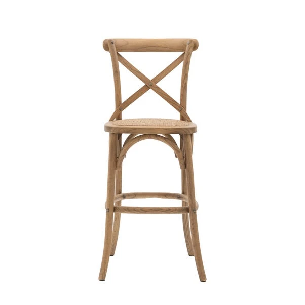 Cannock Set Of 2 Bar Stools, Rattan 6 Cannock Set Of 2 Bar Stools, Rattan - Image 6