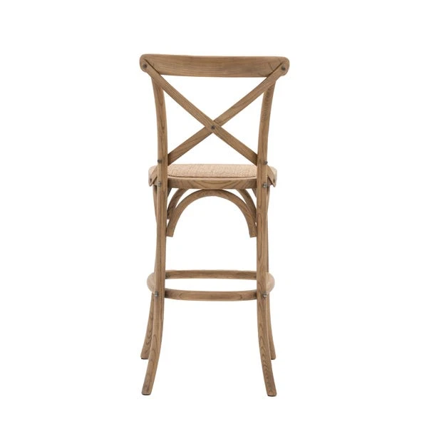 Cannock Set Of 2 Bar Stools, Rattan 9 Cannock Set Of 2 Bar Stools, Rattan - Image 9