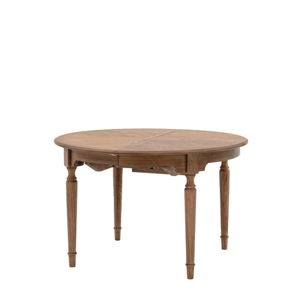 Matola 4-6 Seater Round Extendable Dining Table 5 Matola 4-6 Seater Round Extendable Dining Table - Image 5