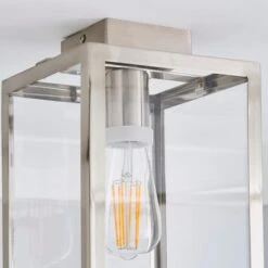 London Industrial Bathroom Flush Ceiling Light -ELEND SHOP 30851252 alt03