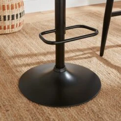 Jonas Adjustable Height Bar Stool, Ivory Boucle -ELEND SHOP 30851446 alt03