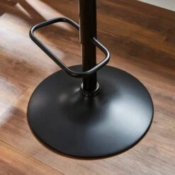 Jonas Adjustable Height Bar Stool, Velvet -ELEND SHOP 30851449 alt03