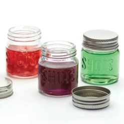 BarCraft Set Of 6 Mini Drinks Jars -ELEND SHOP 30851516 alt02