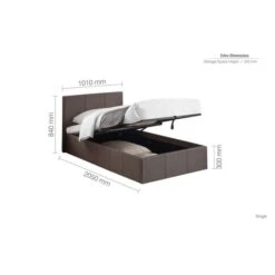 Berlin Upholstered Ottoman Bed Frame -ELEND SHOP 30854249 alt09