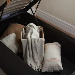 Berlin Ottoman Bed Frame, Faux Leather -ELEND SHOP 30854251 alt05