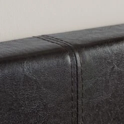 Berlin Ottoman Bed Frame, Faux Leather -ELEND SHOP 30854253 alt03