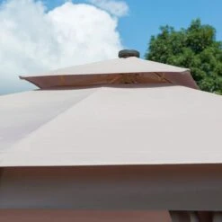 Luxury 3m X 3m Gazebo With LED Light 18 Luxury 3m X 3m Gazebo With LED Light -ELEND SHOP 30854702 alt08