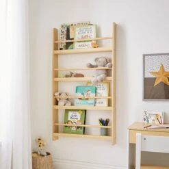 Kids Amber Wall Mounted Book Shelf -ELEND SHOP 30855354