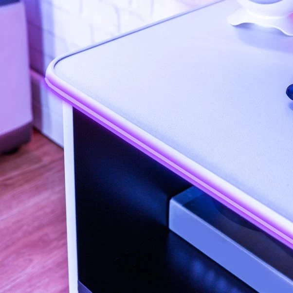 X Rocker Carbon Tek TV Media Cabinet With Neo Fibre LED For TVs Up To 42" 16 X Rocker Carbon Tek TV Media Cabinet With Neo Fibre LED For TVs Up To 42" - Image 16