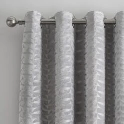 Curtina Kendal Jacquard Eyelet Curtains -ELEND SHOP 30856471