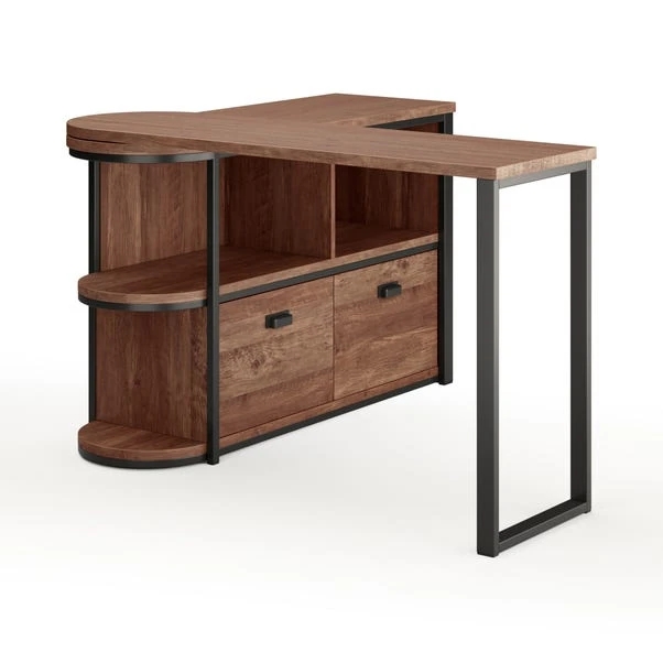 Fulton Pine Swivel Desk 7 Fulton Pine Swivel Desk - Image 7