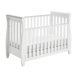 Babymore Eva Sleigh Cot Bed With Drawer -ELEND SHOP 30857150 alt05