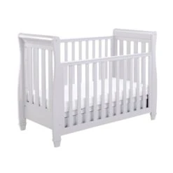 Babymore Eva Sleigh Cot Bed With Drawer -ELEND SHOP 30857151 alt05