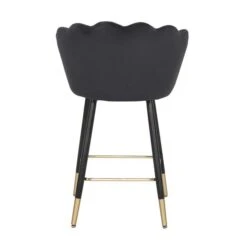 Vivian Counter Height Bar Stool, Velvet -ELEND SHOP 30857281 alt04