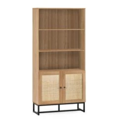 Hollis Tall Bookcase, Oak 7 Hollis Tall Bookcase, Oak -ELEND SHOP 30857460 alt02