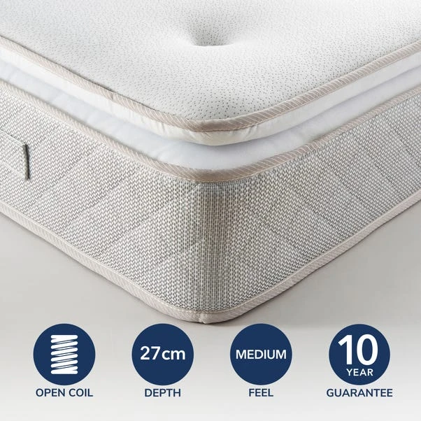 Fogarty Memory Foam Pillow Top Open Coil Mattress 13 Fogarty Memory Foam Pillow Top Open Coil Mattress - Image 13