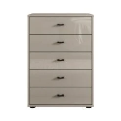Wiemann Kahla Glass Fronted Small 5 Drawer Chest -ELEND SHOP 30858686 alt01