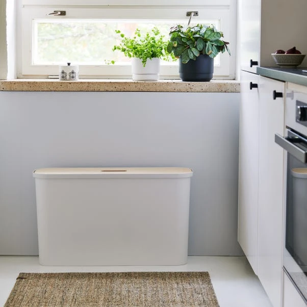 SmartStore Collect Slim Recycling Solution 46L, White 5 SmartStore Collect Slim Recycling Solution 46L, White - Image 5