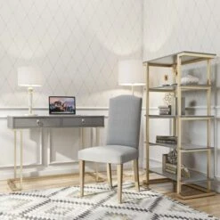 Cosmo Living Camila 5 Shelf Bookcase 8 Cosmo Living Camila 5 Shelf Bookcase -ELEND SHOP 30859494 alt02