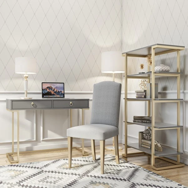 Cosmo Living Camila 5 Shelf Bookcase 3 Cosmo Living Camila 5 Shelf Bookcase - Image 3