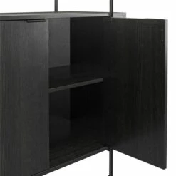 Wainwright Bar Cabinet, Black Oak -ELEND SHOP 30860056 alt05