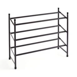 3 Tier Extendable Metal Shoe Rack -ELEND SHOP 30862751 alt02