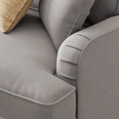 Beatrice Flatweave Grey 3 Seater Double Sofa Bed 13 Beatrice Flatweave Grey 3 Seater Double Sofa Bed -ELEND SHOP 30864218 alt03