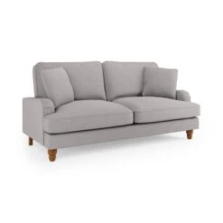 Beatrice Flatweave Grey 3 Seater Double Sofa Bed 15 Beatrice Flatweave Grey 3 Seater Double Sofa Bed -ELEND SHOP 30864218 alt05