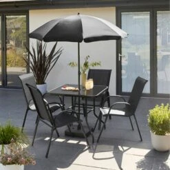 6 Piece Garden Dining Set -ELEND SHOP 30864291