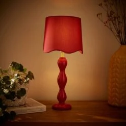 Elsie Tall Scalloped Table Lamp -ELEND SHOP 30866841 alt01