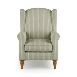 Oswald Pinstripe Wingback Armchair 35 Oswald Pinstripe Wingback Armchair -ELEND SHOP 30866931 alt06