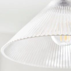 Ezra Conical Glass Easy Fit Pendant Shade 8 Ezra Conical Glass Easy Fit Pendant Shade -ELEND SHOP 30868855 alt03