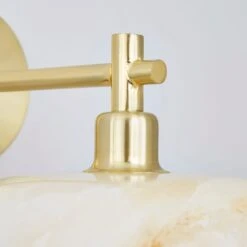 Lacey Alabaster Glass Wall Light 8 Lacey Alabaster Glass Wall Light -ELEND SHOP 30868877 alt02